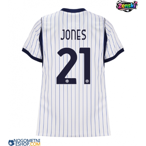 Ženski Nogometni dresi Inter Milan Curtis Jones #21 Gostujoči 2026-27 Kratek Rokav